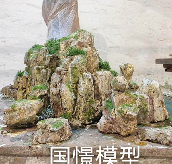 满洲里市场景模型