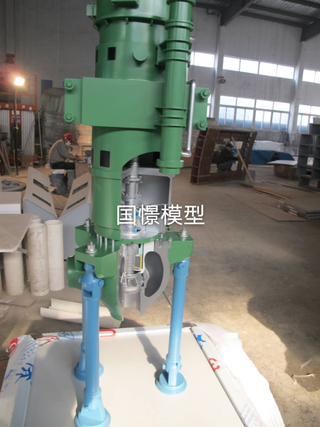 满洲里市机械模型