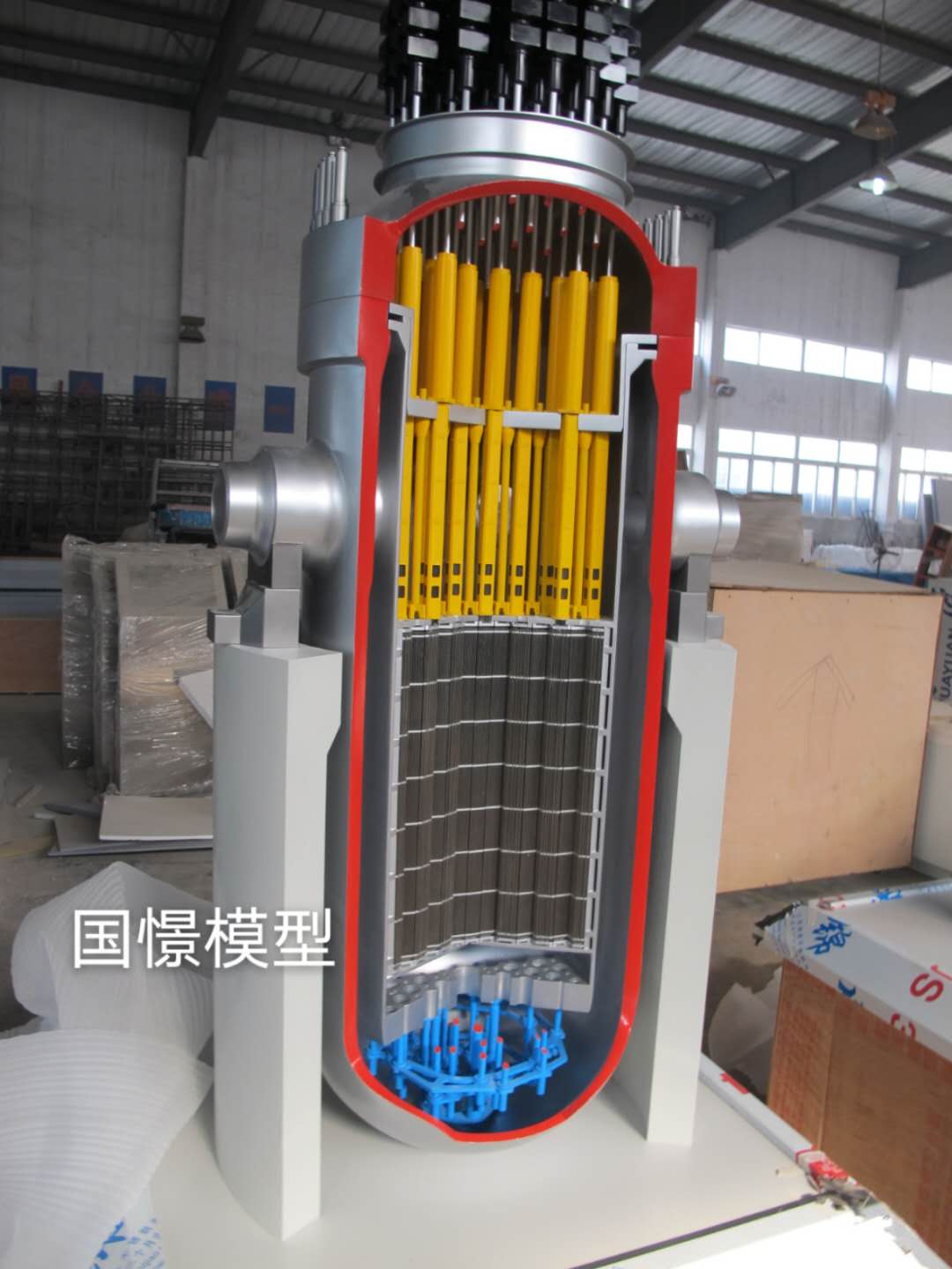 满洲里市机械模型