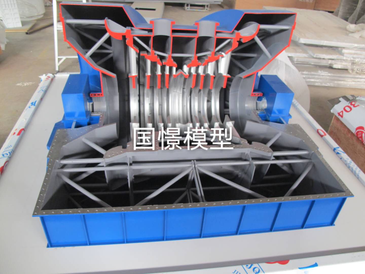 满洲里市机械模型