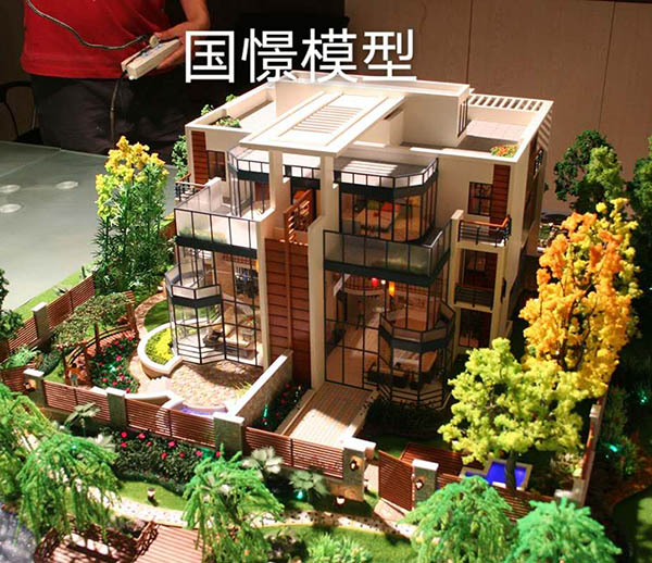 满洲里市建筑模型