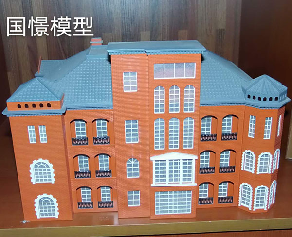 满洲里市建筑模型